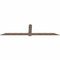 Ekena Millwork Eugene Smooth Timber Gable Bracket, Douglas Fir, 108"W x 27"H x 1 1/2"D x 5 1/2"F, 6/12 Pitch GBW108X27X0206EUG00SDF - alternate 2